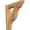 Ekena Millwork Funston Slat Rough Sawn Outlooker, Western Red Cedar, 6"W x 28"D x 28"H OUT06X28X28FST06RWR - alternate 1